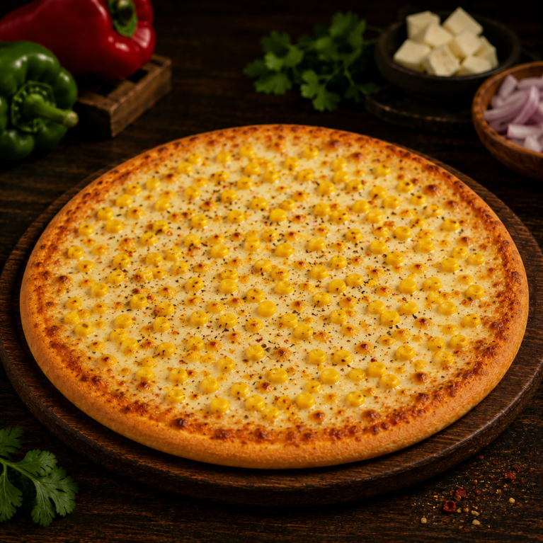 Corn Dhamaka Pizza