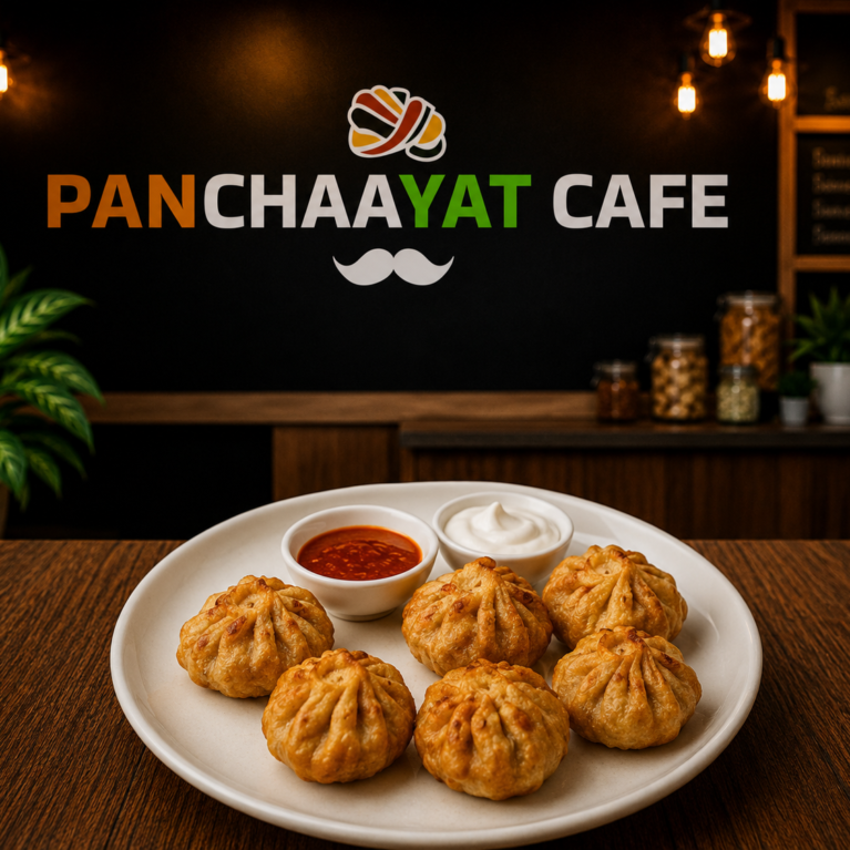 Veg Fried Momos (6pc)