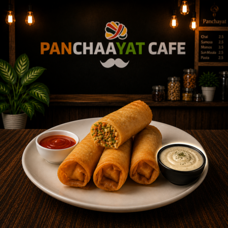 Cheese Dip Spring Roll