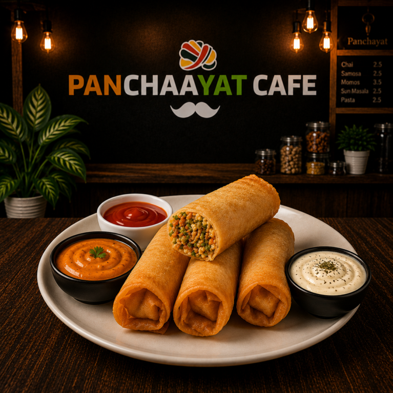 Tandorri Cheese Spring Roll