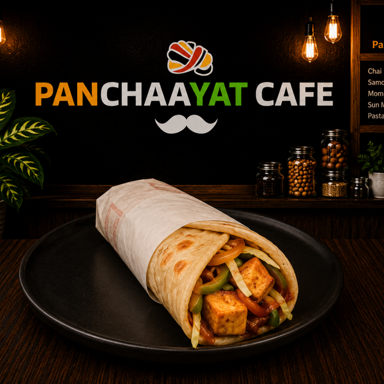 Paneer Kathi Wrap