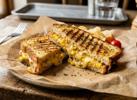 Cheese Corn Sandwich