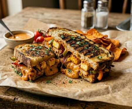 PANEER TIKKA SANDWICH