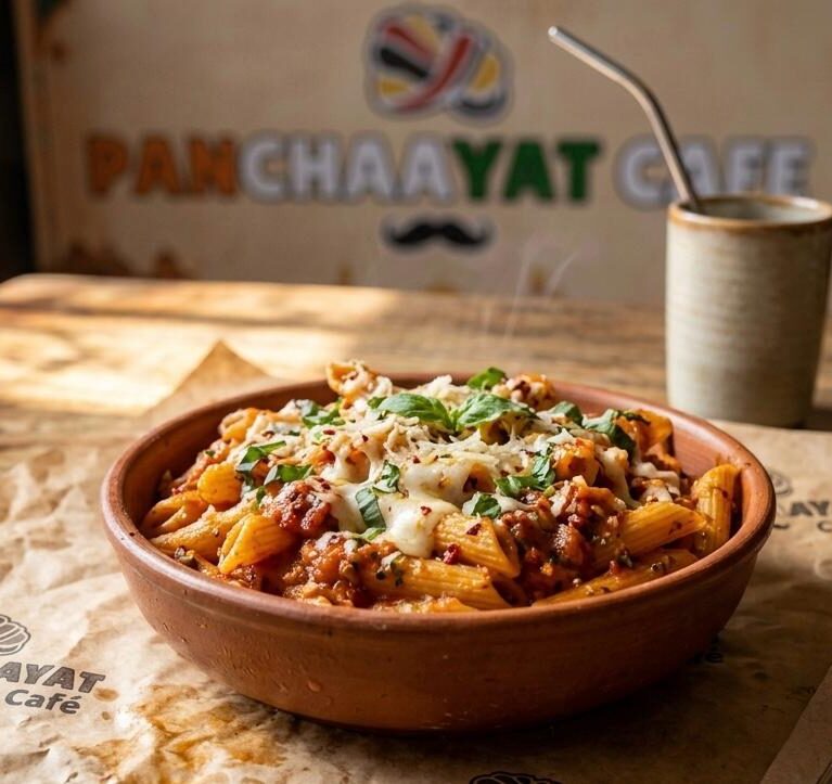 Cheese Red Pasta